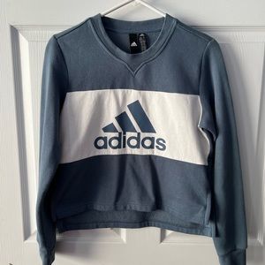Adidas cropped hoodie, size Small